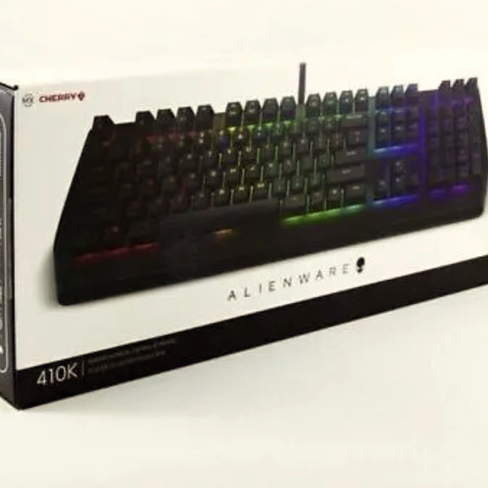 Alienware - AW410K Wired Mechanical CHERRY MX Gaming Keyboard